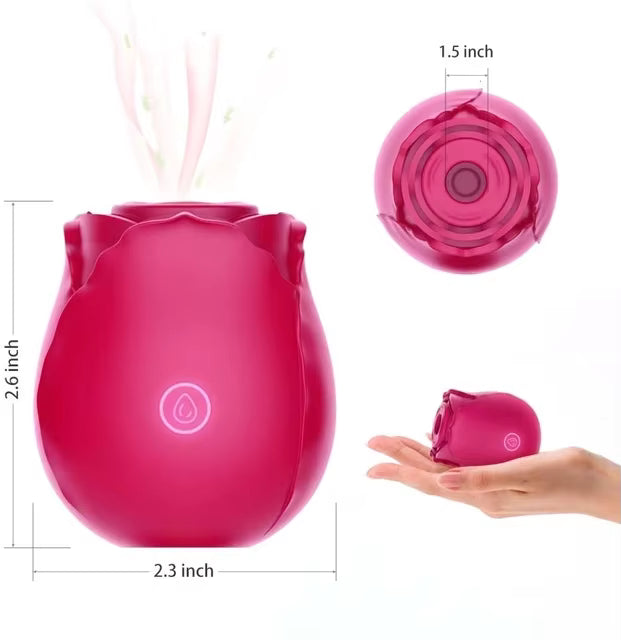 AeroLush – G-Spot Vibrator & Clitoris Sucker with Oral-Inspired Suction and Nipple Teasing