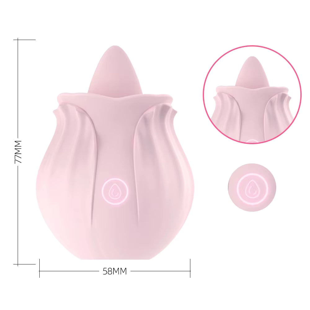 AeroLush – G-Spot Vibrator & Clitoris Sucker with Oral-Inspired Suction and Nipple Teasing