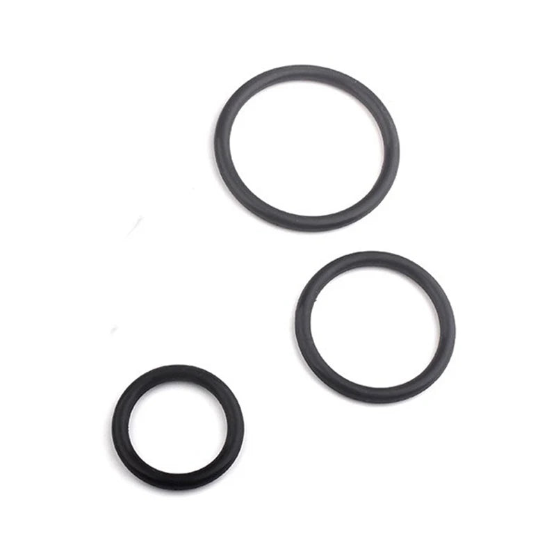 Set – 3 or 4-Piece High-Elastic Cock Ring Kit for Stamina, Support & Lasting Pleasure More Control. Harder Feel. Longer Play.