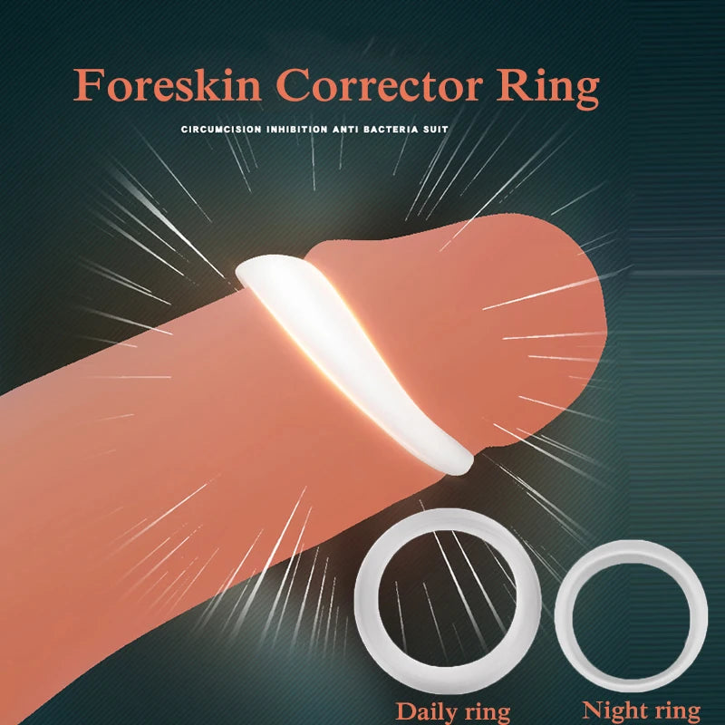 Men’s Penis Ring – Foreskin Corrector & Delay Ring