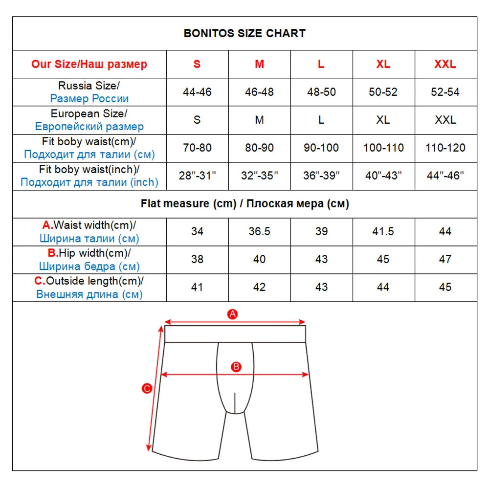 Men’s Boxer Shorts Set – 5PCS Everyday Comfort Fit