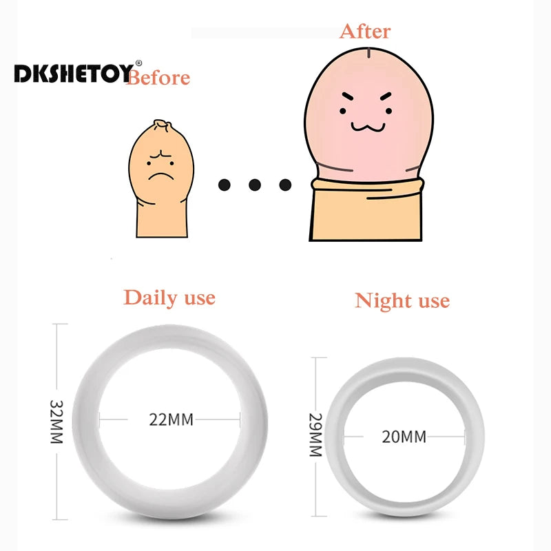 Men’s Penis Ring – Foreskin Corrector & Delay Ring
