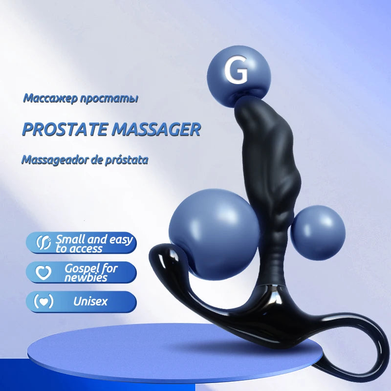 AlphaPulse – Manual Prostate Massager & Anal Plug for Men