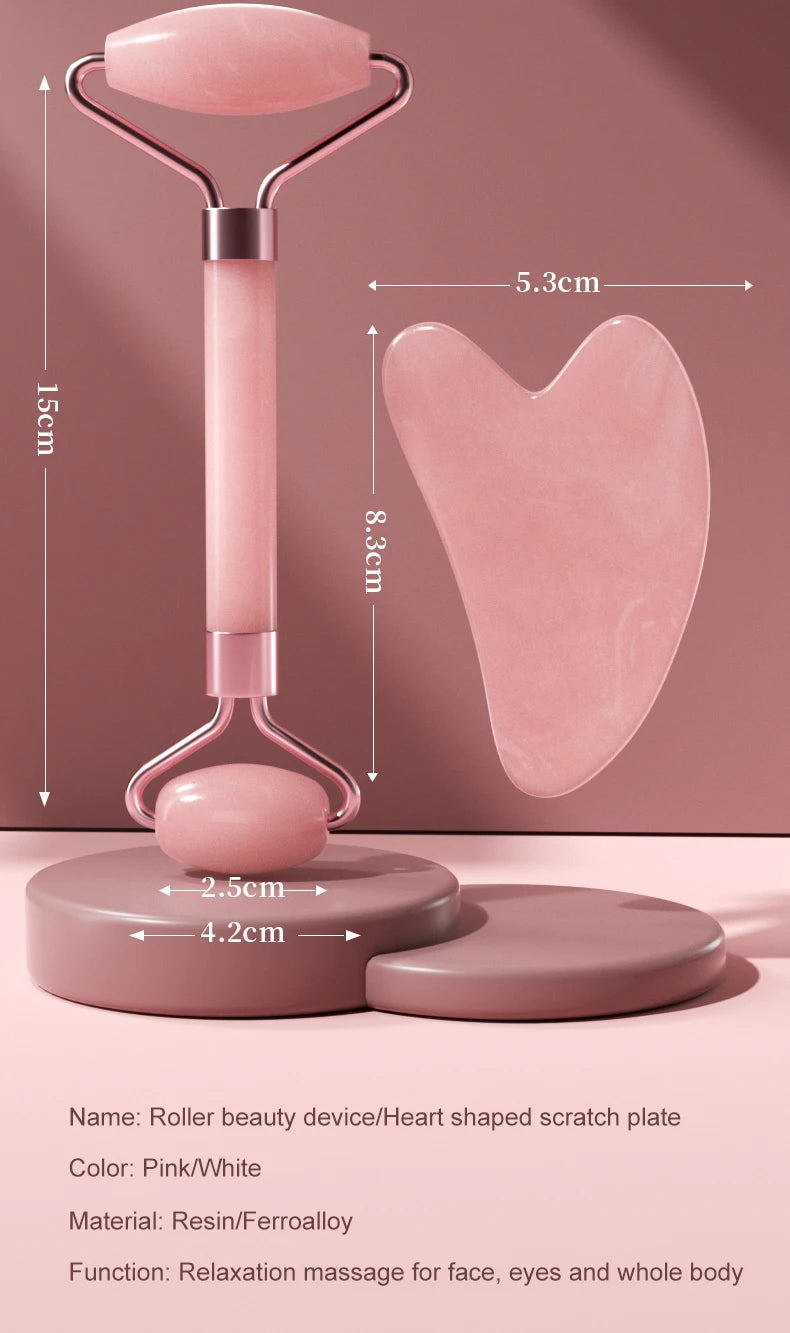 Resin Facial Massage & Gua Sha Set
