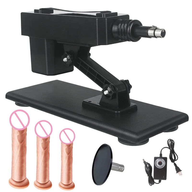 ThrustMaster Love Machine – Powerful Linear Thrusting Device with Realistic Dildo Deep Strokes. Endless Power. Pure Satisfaction.