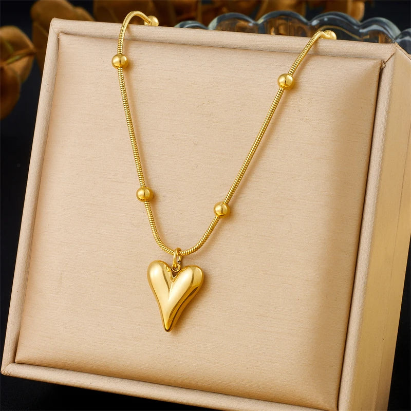 Timeless Love Stainless Steel Jewelry Set