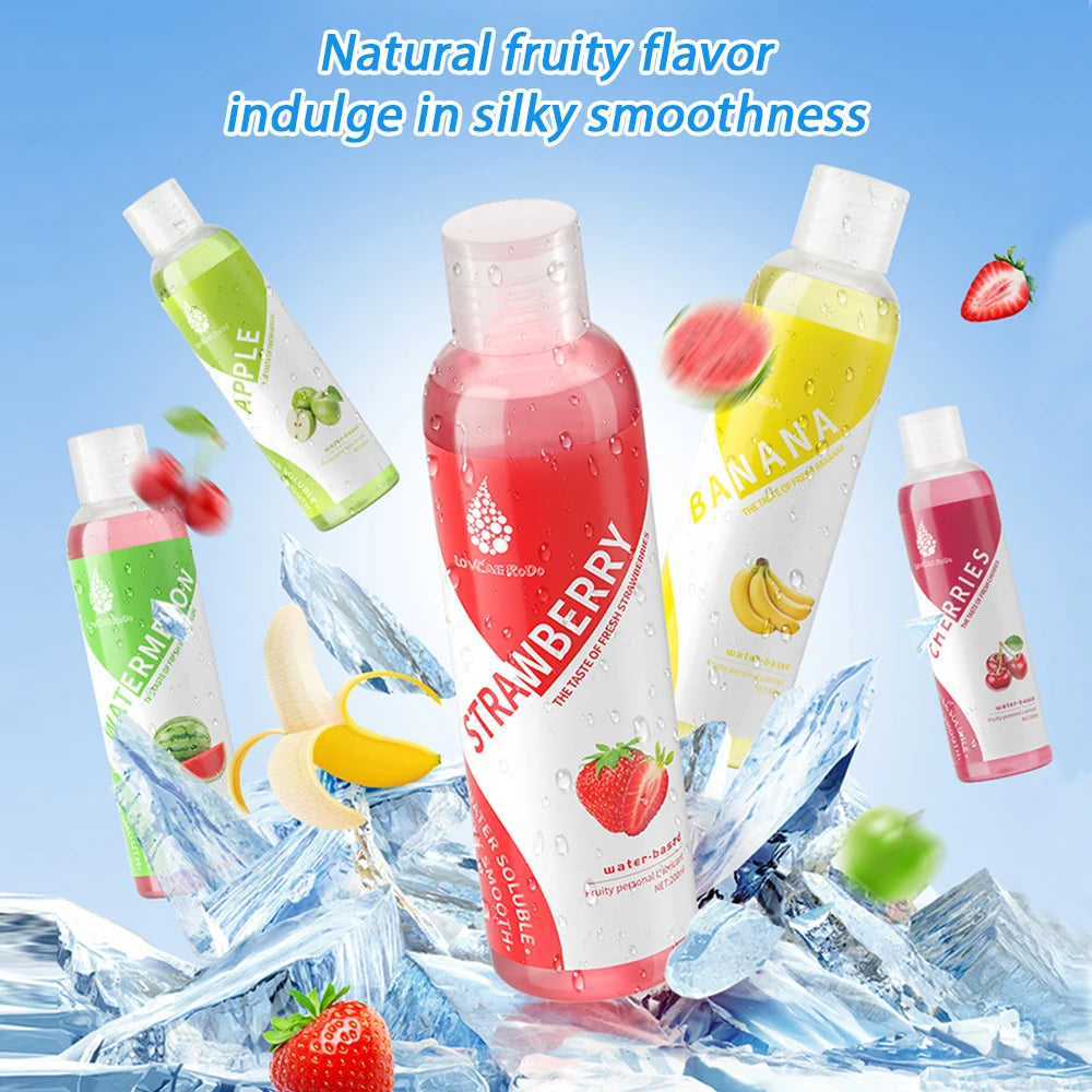 Premium Water-Based Gel with Fruity Flavours