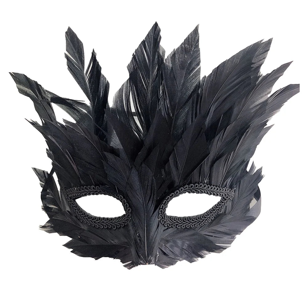 Seductive Eagle Feather Mask – Sexy Bird-Inspired Cosplay & Masquerade Mask
