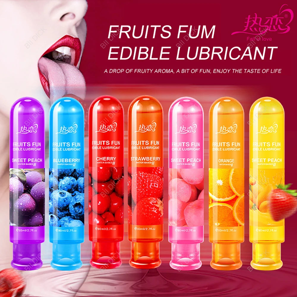 Sweet Strawberry Lube – Oral, Anal & Solo Play