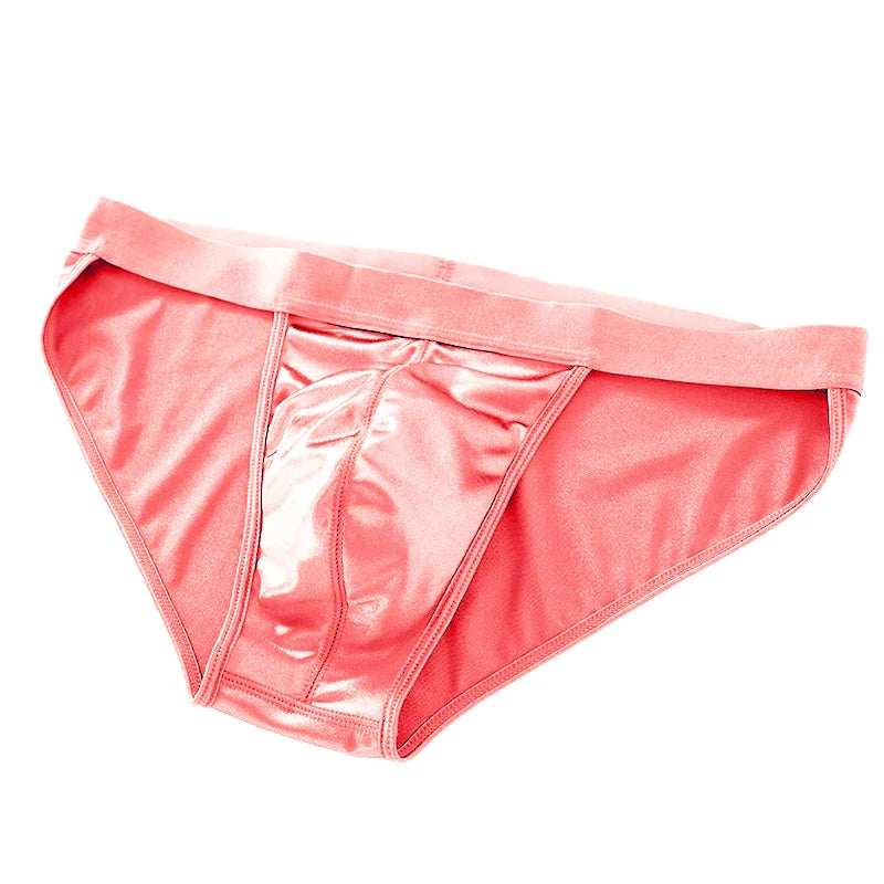 Men’s Satin Briefs – Silky, Sexy, Breathable Underwear in Solid Colours, S–3XL