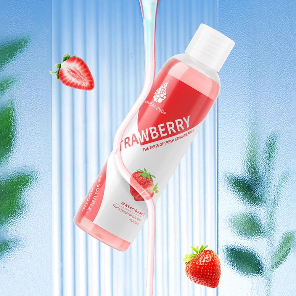Premium Water-Based Gel with Fruity Flavours