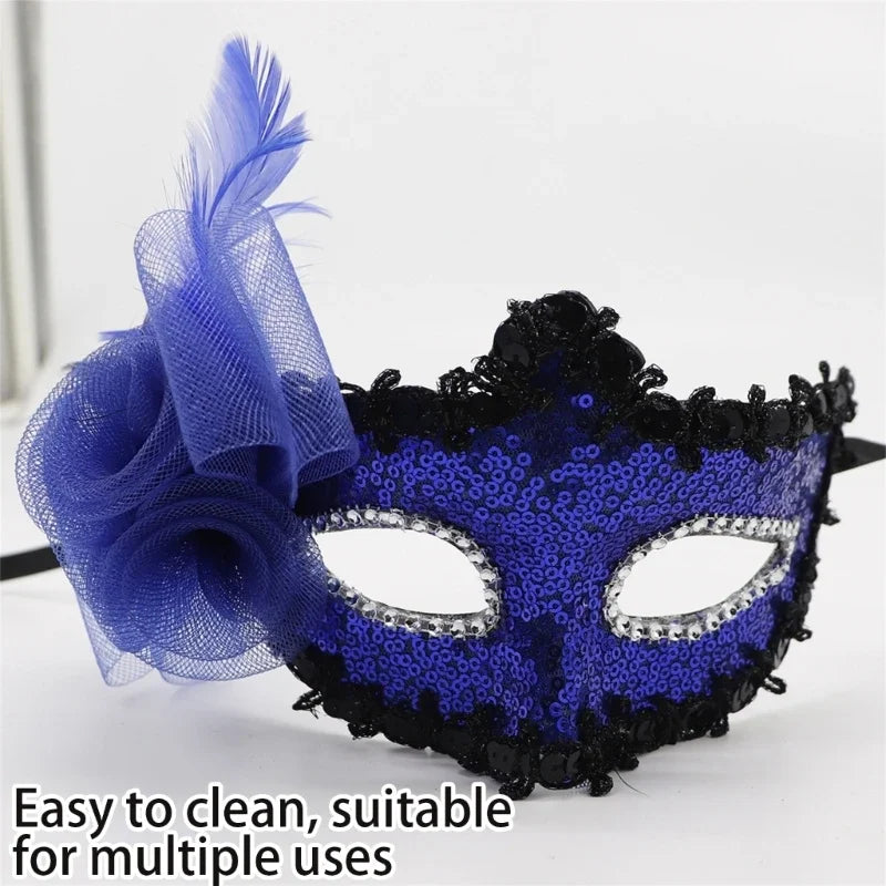 Half Face Mask Mask Halloween Mask Mardi Gras Mask Masquerade Mask Choice
Lace colours Unisex