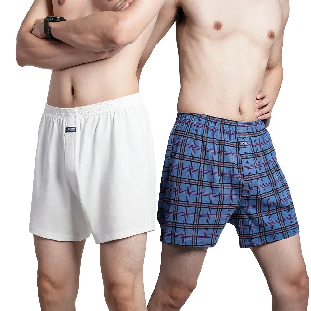 Relax at Home – Men’s Big Cotton Boxer Shorts & Pijama Pants