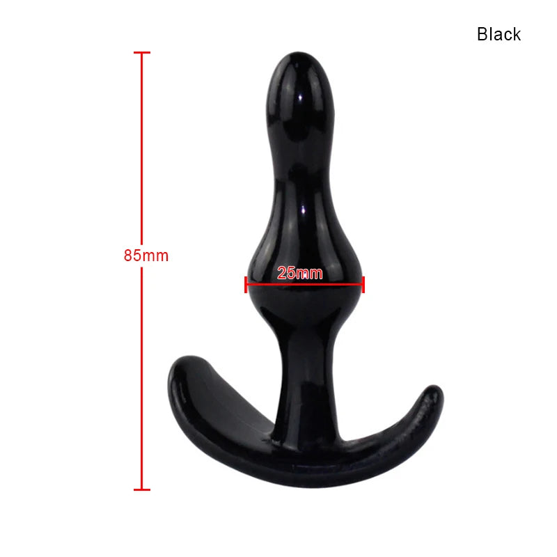 FlexFit Unisex Silicone Anal Plug – Soft, Body-Safe Prostate Massager & Fetish Play Toy For Every Body. Every Fantasy. Every O.