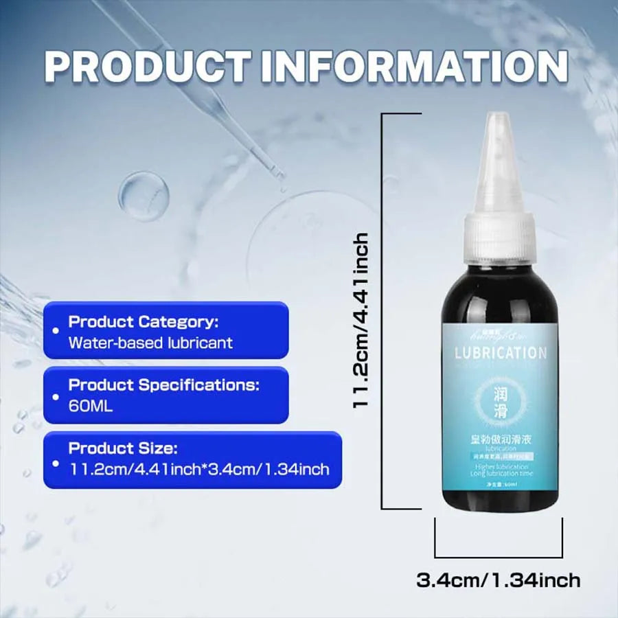 Smooth & Safe Personal Lubricant for Men & Women