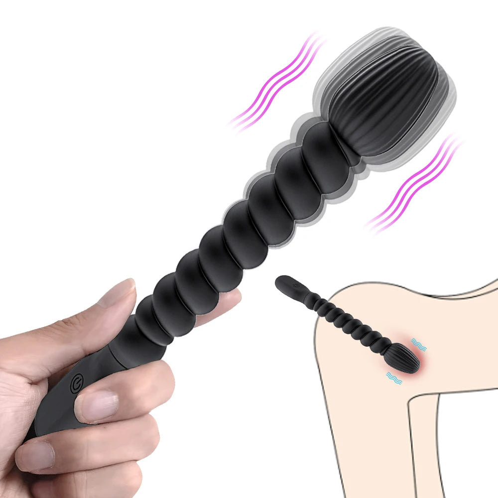VibePlug – Vibrating Anal Plug for Men & Women | Unisex Butt Plug Massager for Solo & Couple Play Buzz your way to backdoor bliss.