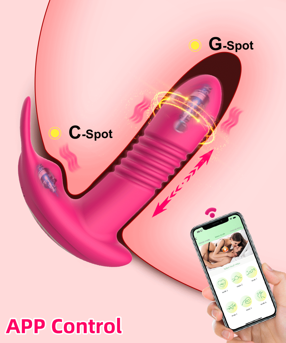LushVibe – App-Controlled Wearable Vibrator for Clitoral & Vaginal Pleasure