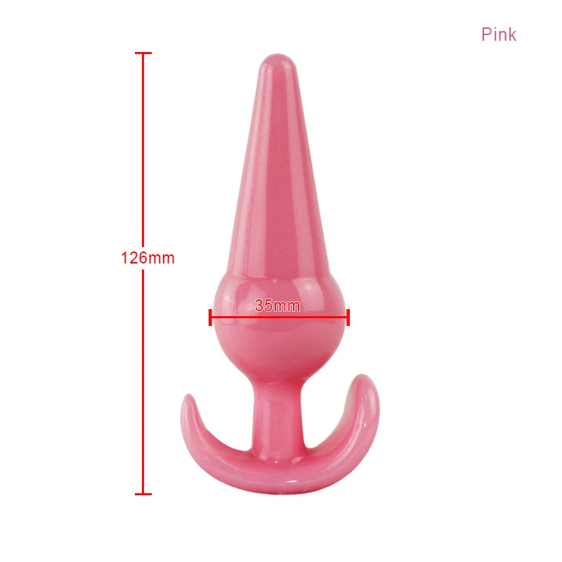 FlexFit Unisex Silicone Anal Plug – Soft, Body-Safe Prostate Massager & Fetish Play Toy For Every Body. Every Fantasy. Every O.