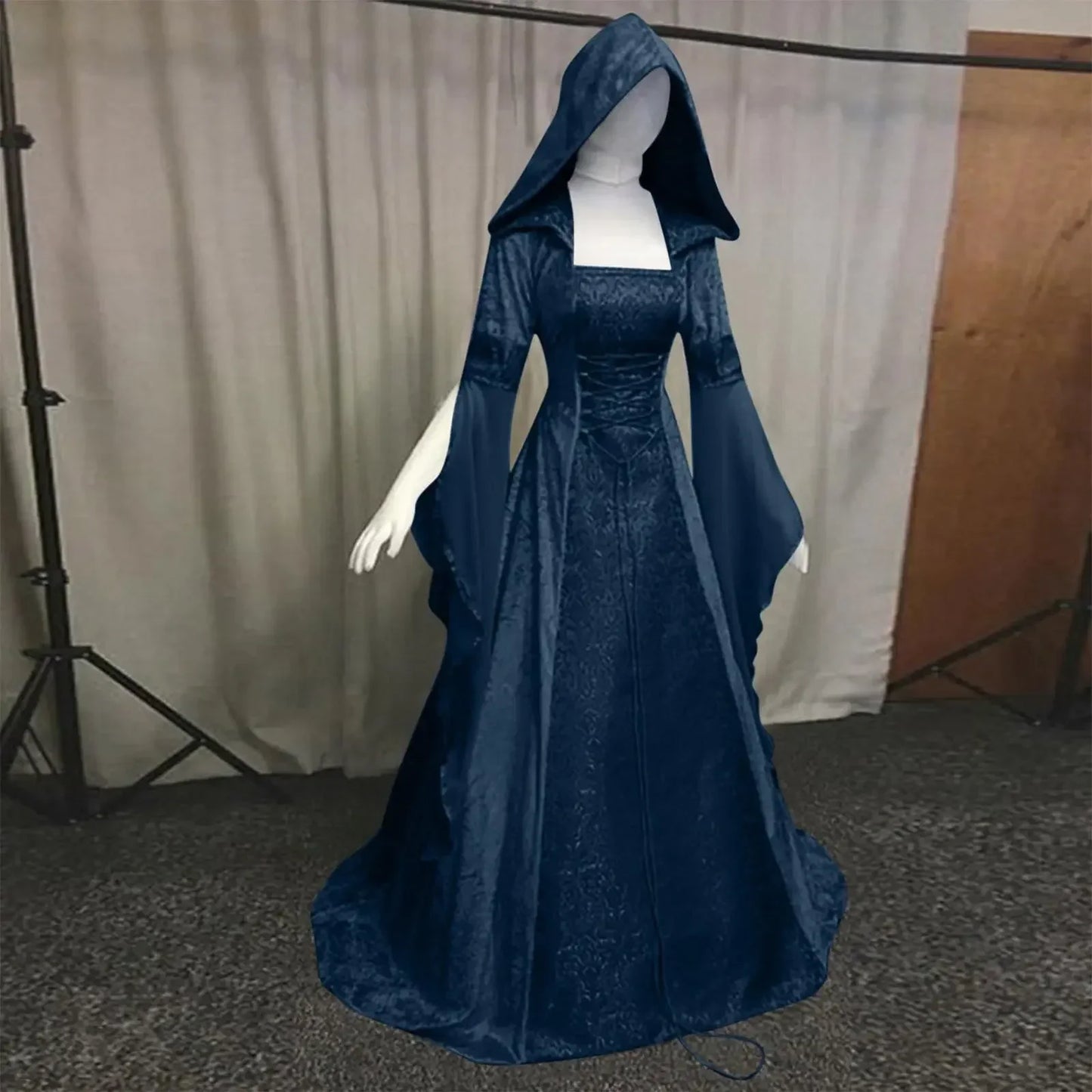 Deluxe Medieval Witch Maxi Dress