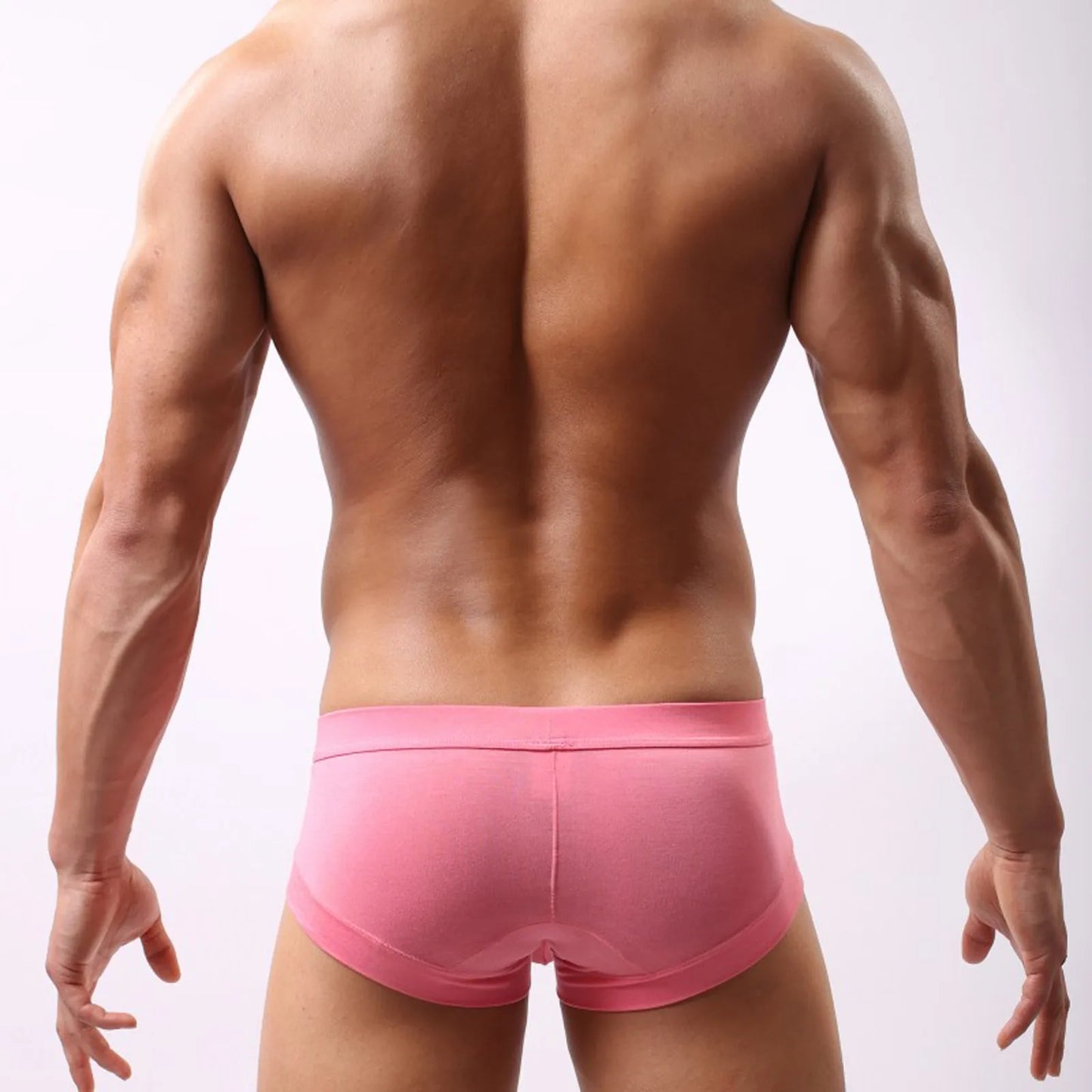 Men’s Sexy Modal Briefs – Low Rise, Breathable Underwear with U-Convex Pouch