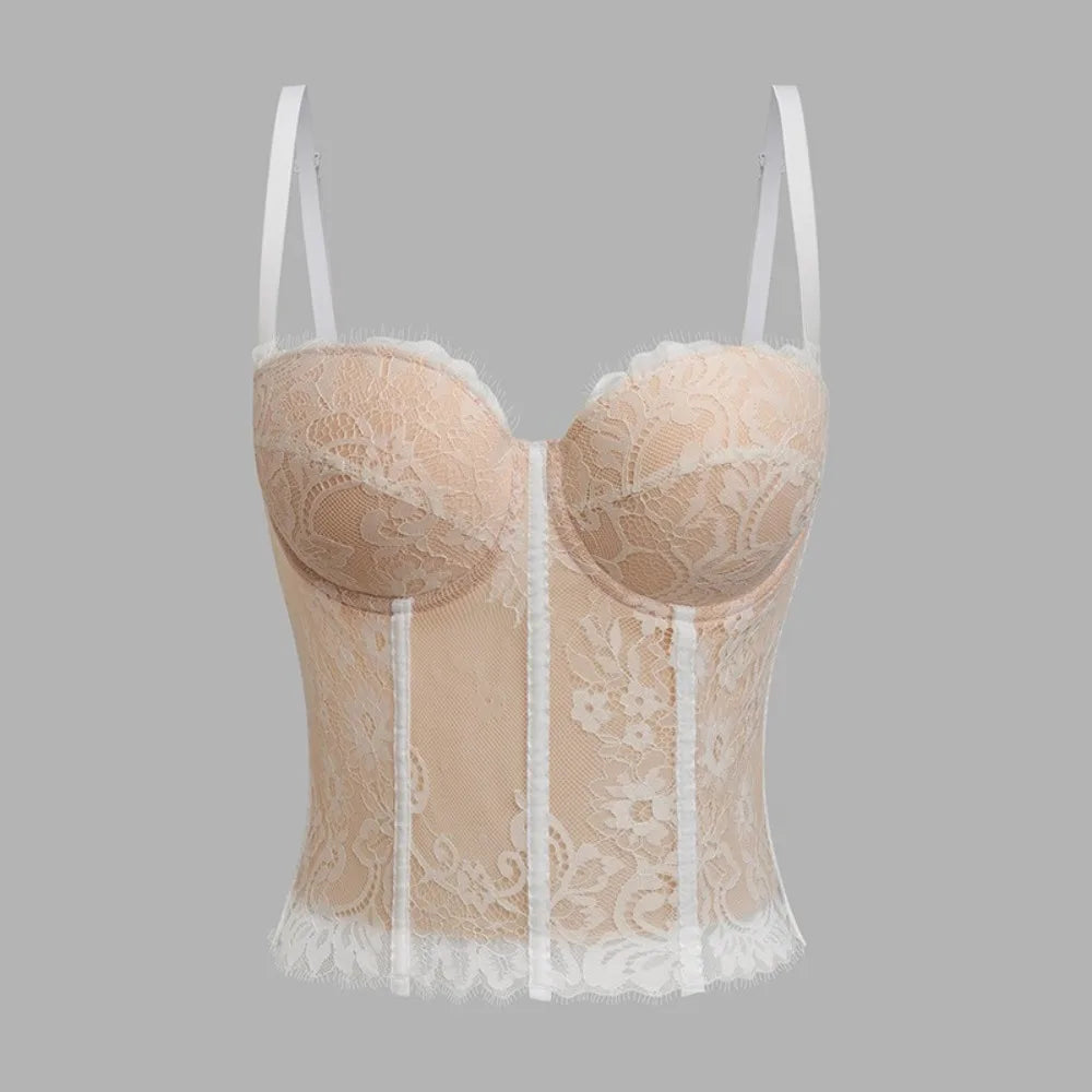 Spicy Girl Hollow Lace Camisole