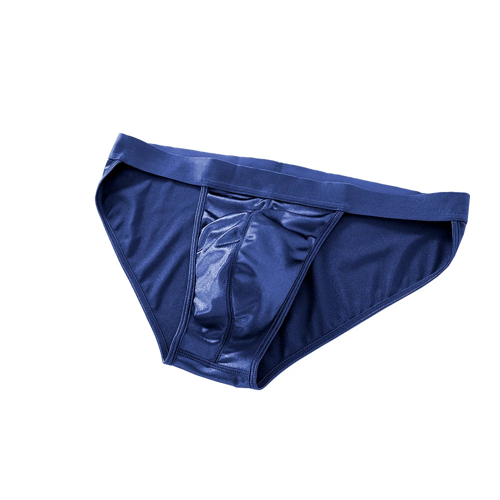 Men’s Satin Briefs – Silky, Sexy, Breathable Underwear in Solid Colours, S–3XL