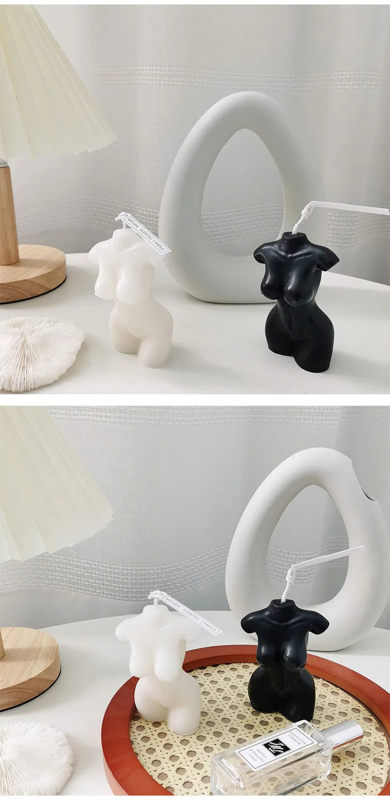 Female Body Scented Candle – Handmade Aromatherapy Decorative Sculpture for Home & Photography