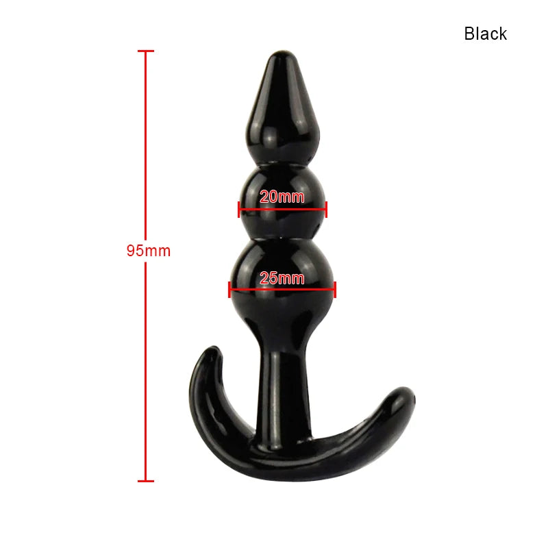 FlexFit Unisex Silicone Anal Plug – Soft, Body-Safe Prostate Massager & Fetish Play Toy For Every Body. Every Fantasy. Every O.