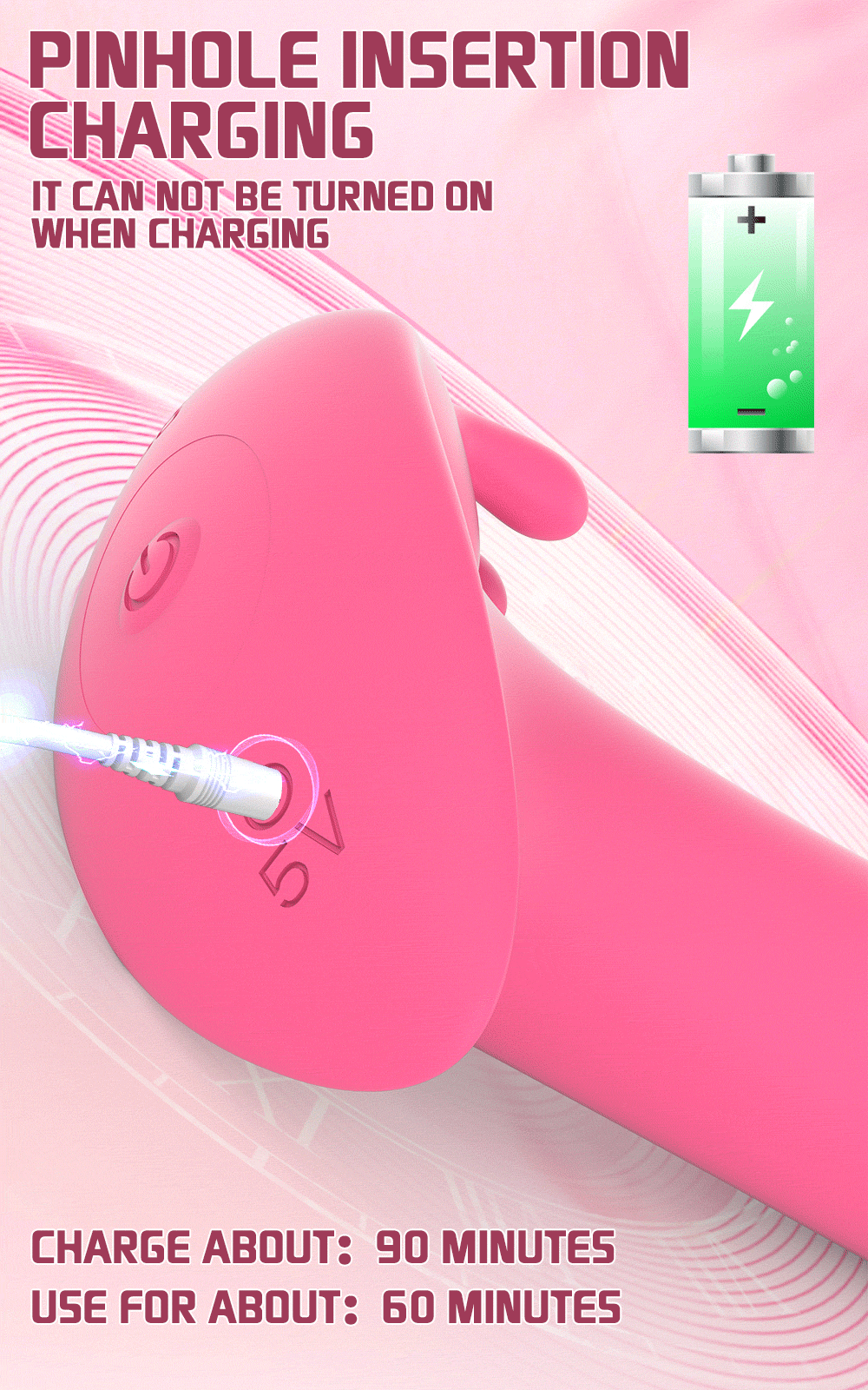 LushVibe – App-Controlled Wearable Vibrator for Clitoral & Vaginal Pleasure