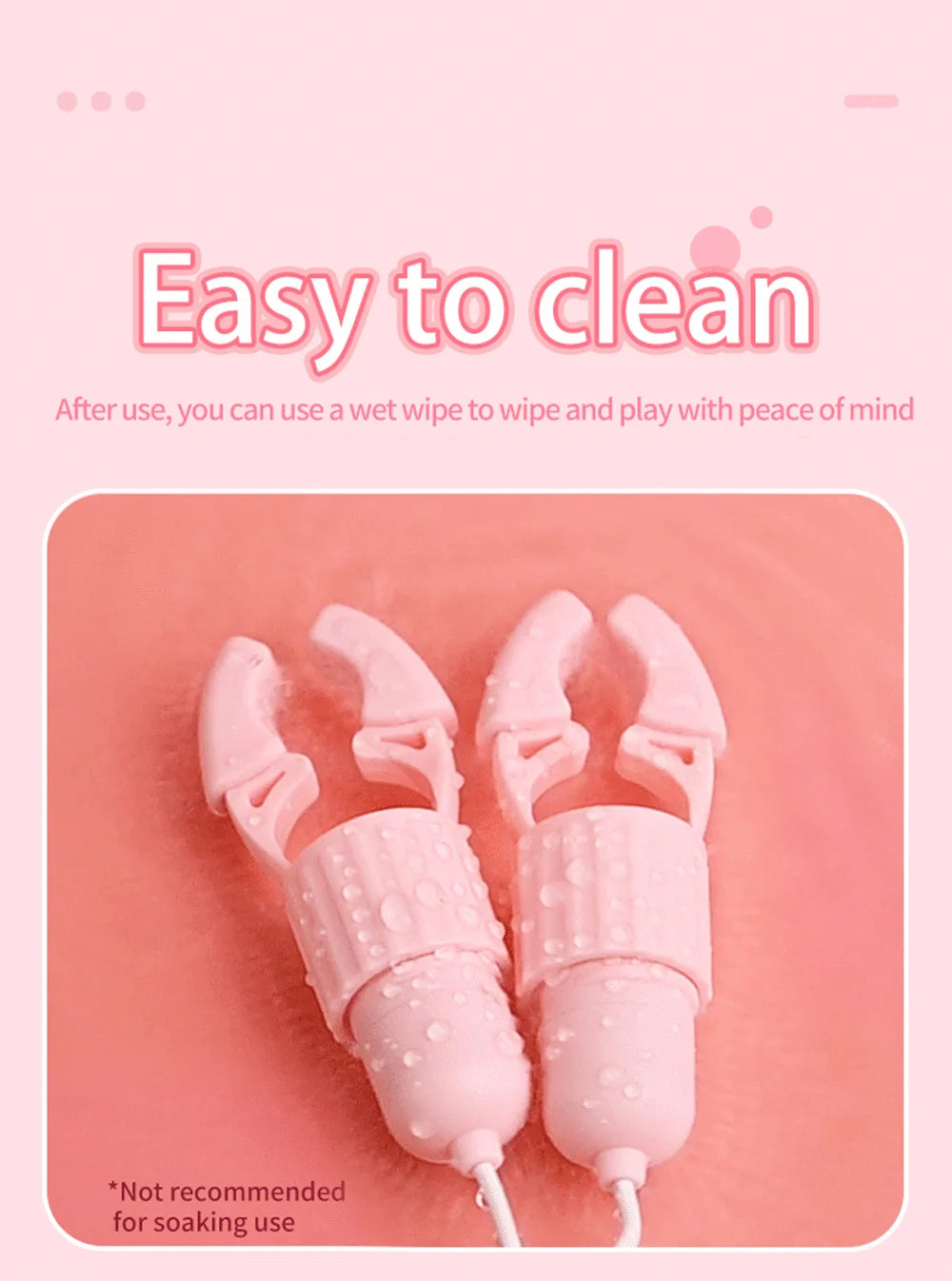 Sucking & Vibrating Nipple Clamp – Tongue Licking Massager for Breast, Clitoris & Labia Stimulation