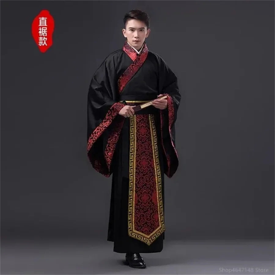 Hanfu Dress Couples – Chinese Traditional Cosplay Costume for Men & Women, Ancient Hanfu Performance Outfit