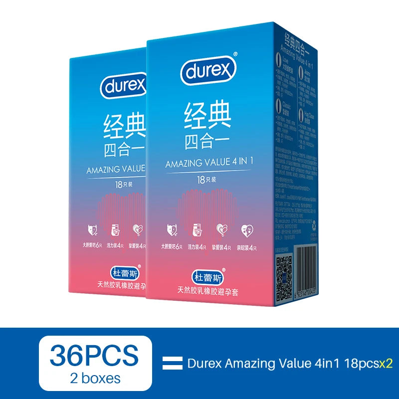 Men’s Durex Condoms & Sleeves – Smooth Latex Protection