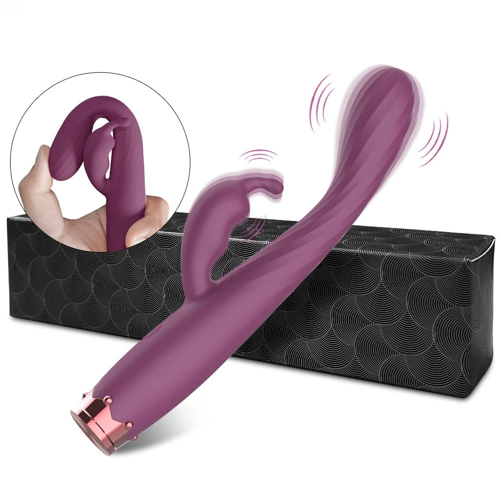 BlissBunny – Beginner G-Spot & Clitoral Rabbit Vibrator for Women