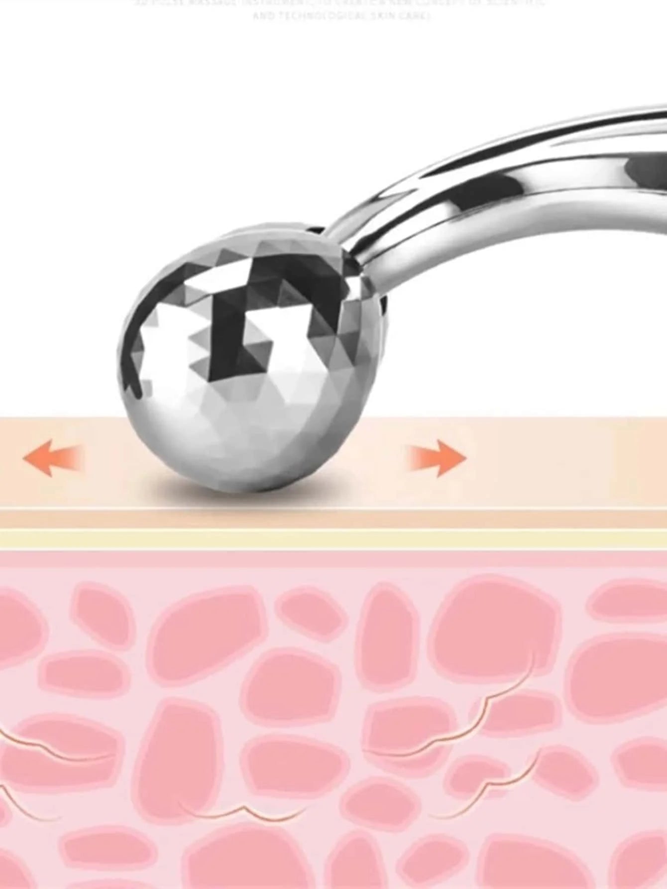 3D Y-Shape Face and Body Rolling Massager