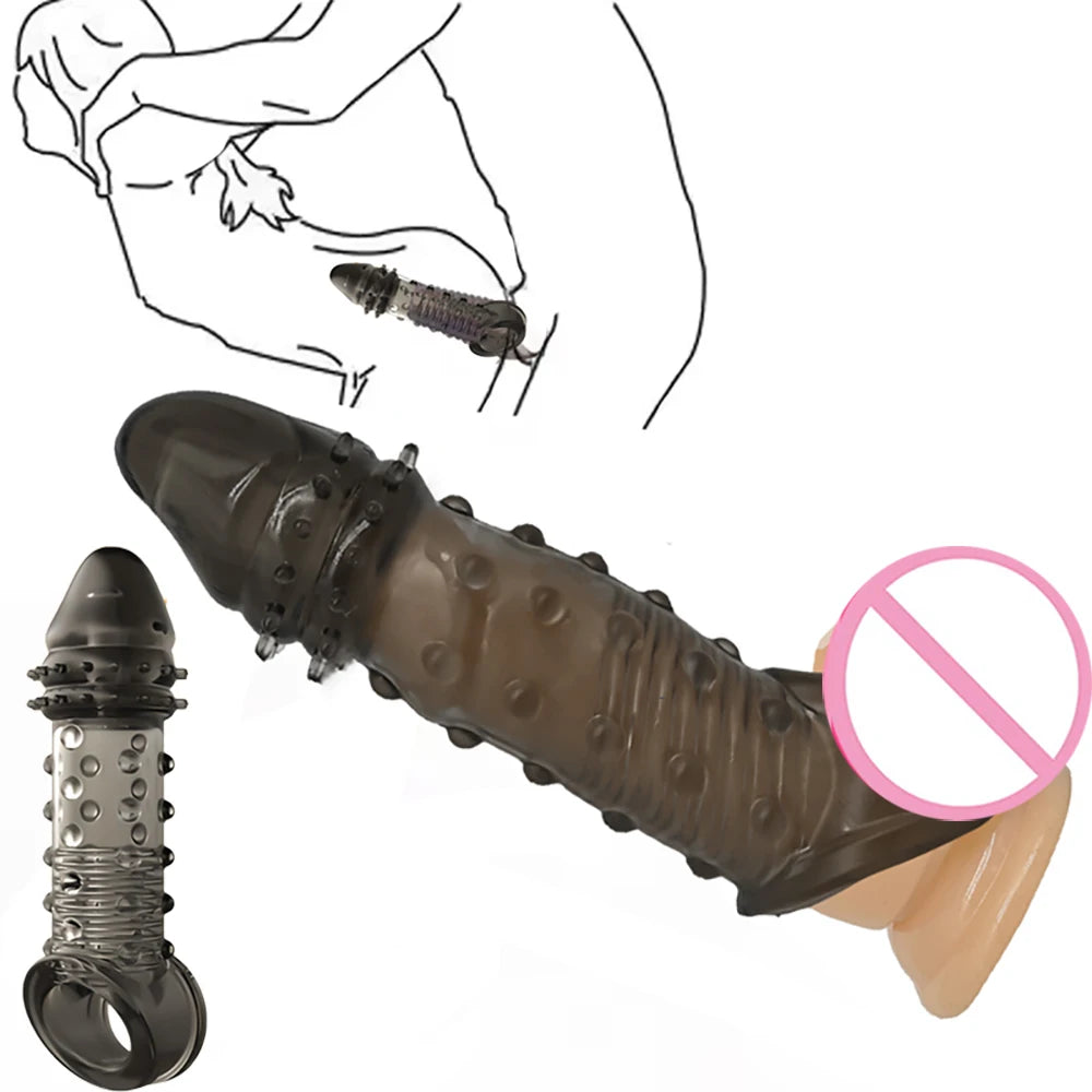 Ultimate Sensation – Penis Sleeve with Sperm Lock Design