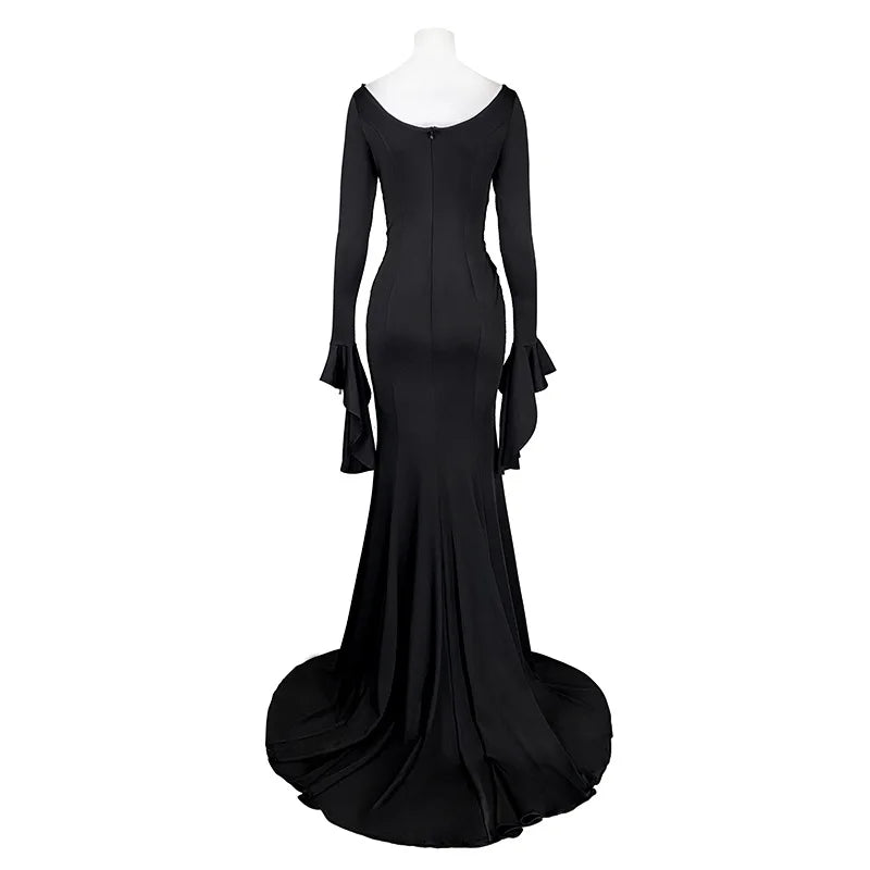 Addams Family Cosplay Costume Set Morticia Gomez Wednesday