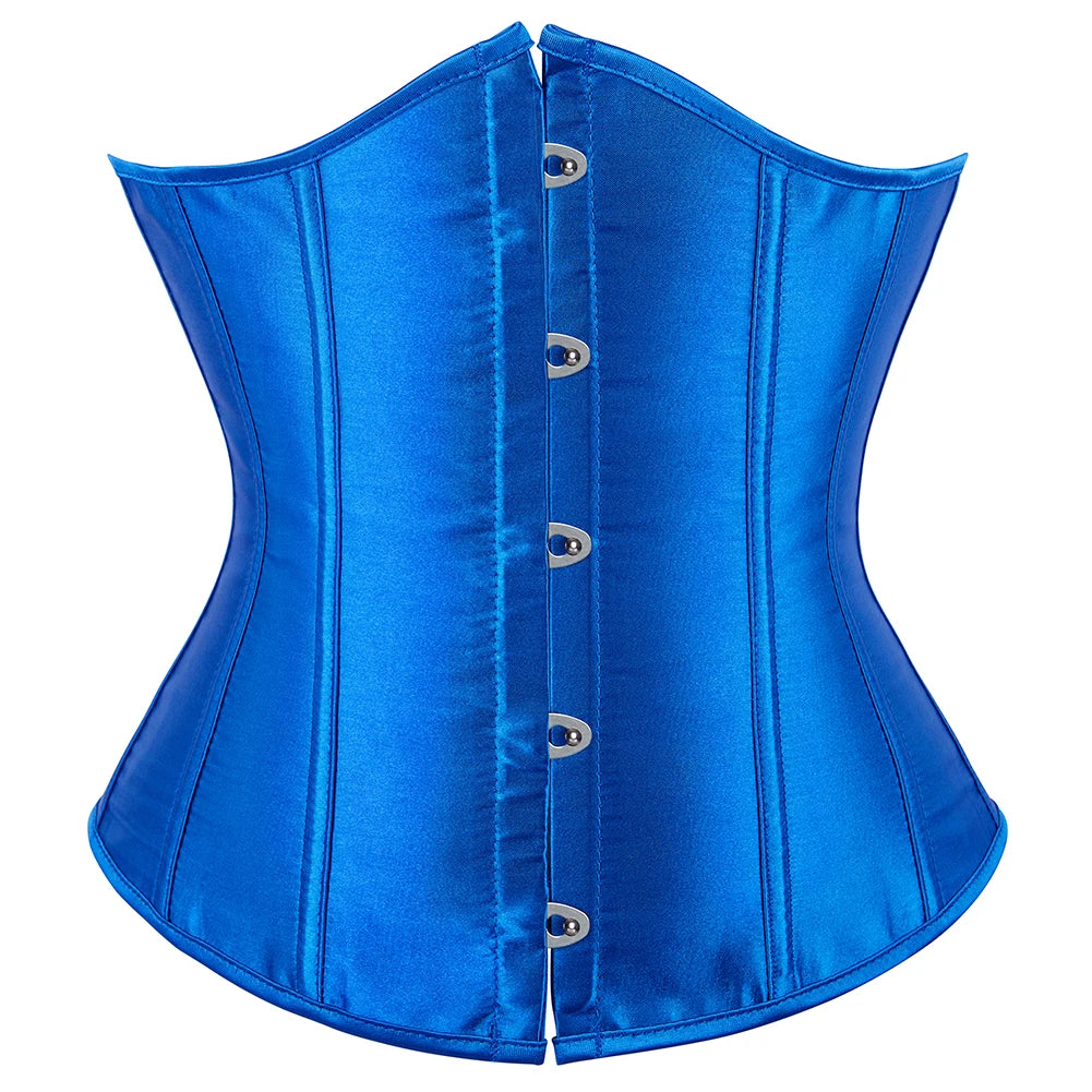 Sultry Underbust Corset Waist Trainer – Cupless Body Shaper Cincher for a Seductively Slim Silhouette