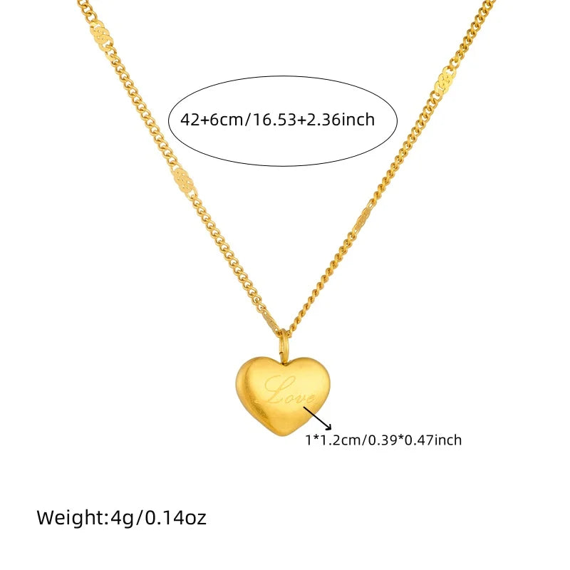 Timeless Love Stainless Steel Jewelry Set