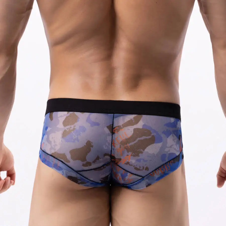 Men’s Breathable Mesh Briefs – Low Waist & Plus Size