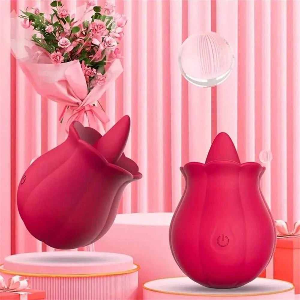 Powerful Swing Tongue Licking Vibrator – Clitoral, Nipple & Oral Simulation Massager for Women