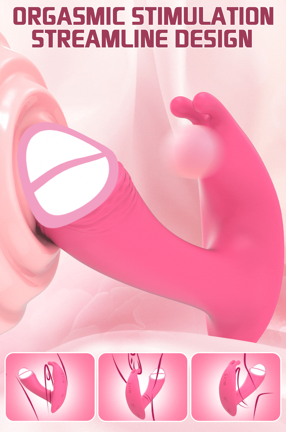 LushVibe – App-Controlled Wearable Vibrator for Clitoral & Vaginal Pleasure