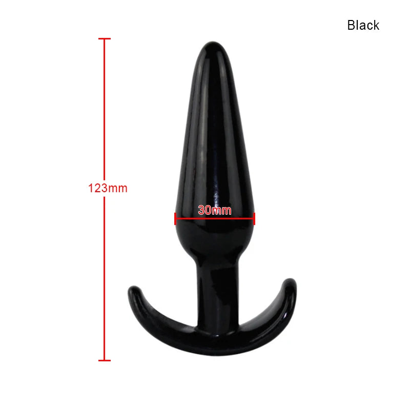 FlexFit Unisex Silicone Anal Plug – Soft, Body-Safe Prostate Massager & Fetish Play Toy For Every Body. Every Fantasy. Every O.
