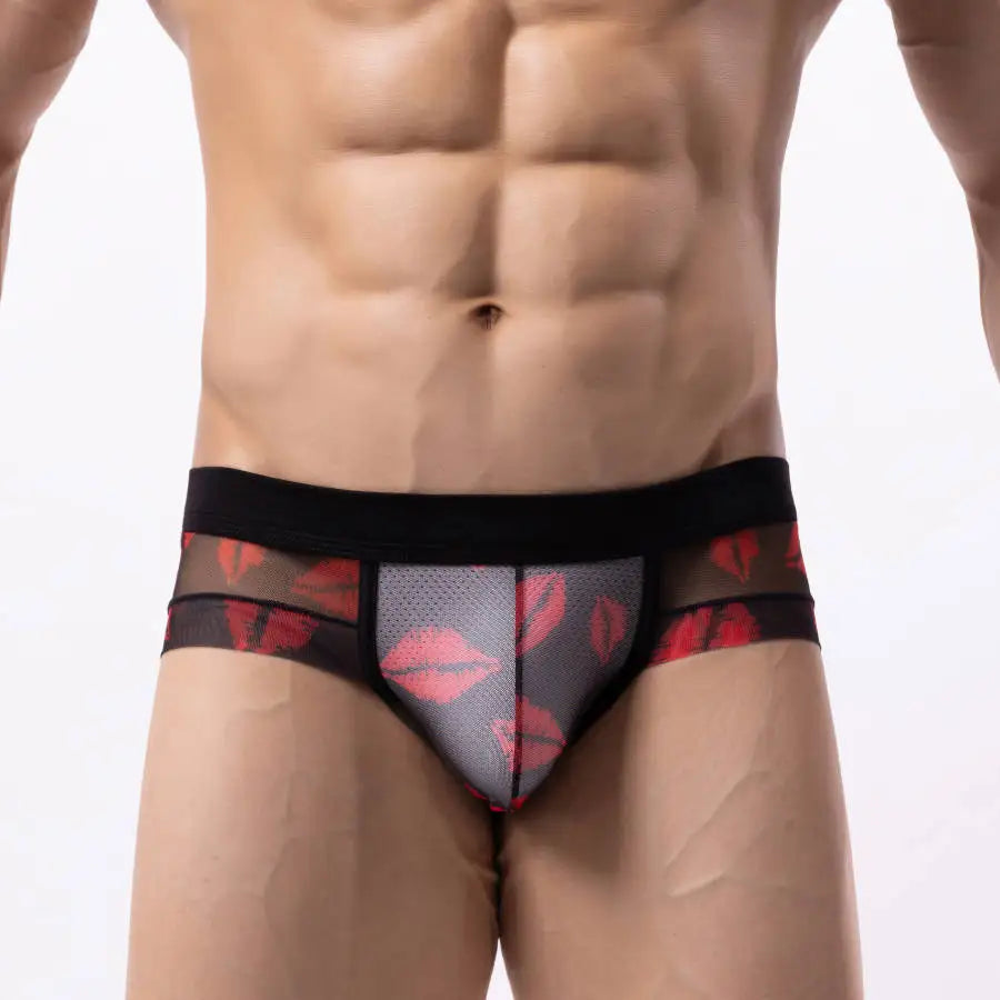 Men’s Breathable Mesh Briefs – Low Waist & Plus Size