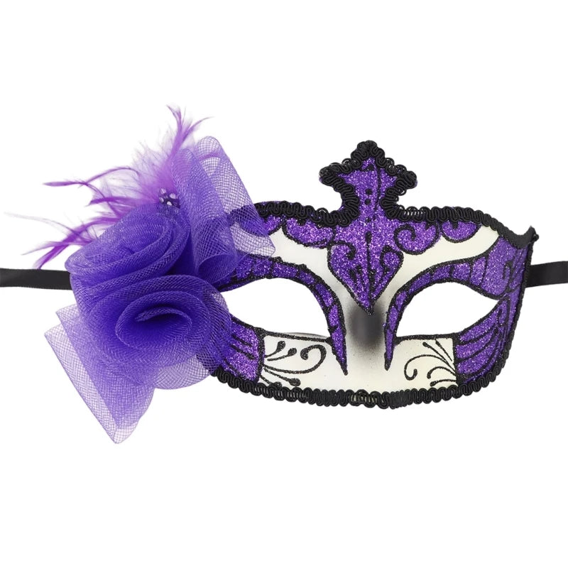 Half Face Mask Mask Halloween Mask Mardi Gras Mask Masquerade Mask Choice
Lace colours Unisex