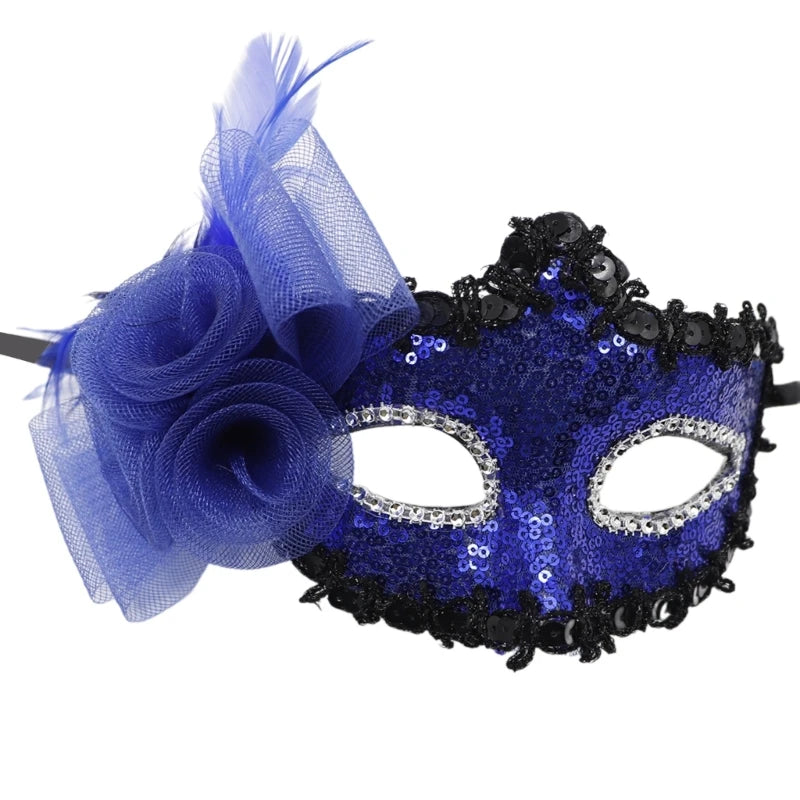 Half Face Mask Mask Halloween Mask Mardi Gras Mask Masquerade Mask Choice
Lace colours Unisex