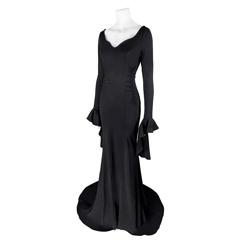 Addams Family Cosplay Costume Set Morticia Gomez Wednesday