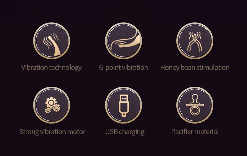 MagnaPulse G-Spot Vibrator – Ultrasonic Honey Bean & V-Zone Massager for Women