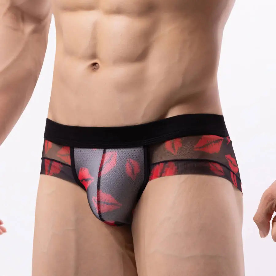 Men’s Breathable Mesh Briefs – Low Waist & Plus Size