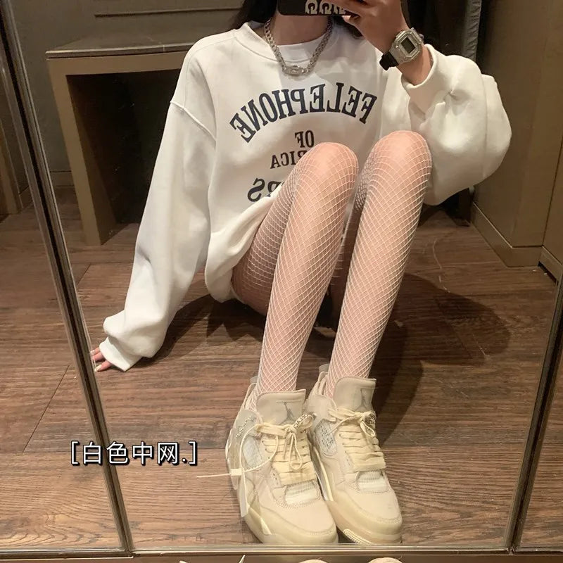 Irresistible Legs – Sexy Mesh Lingerie Stockings