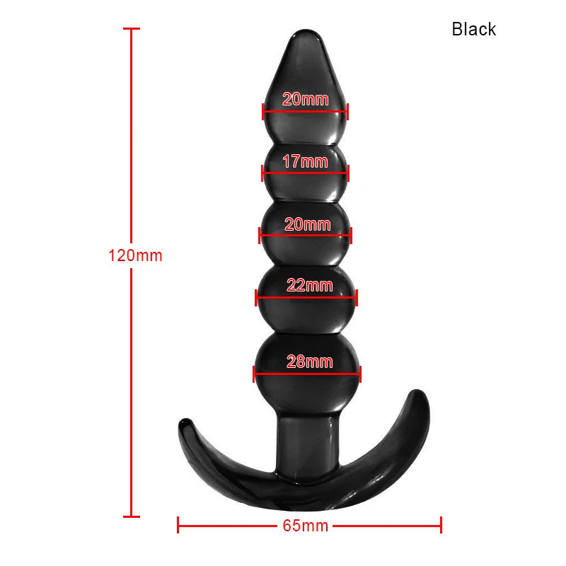 FlexFit Unisex Silicone Anal Plug – Soft, Body-Safe Prostate Massager & Fetish Play Toy For Every Body. Every Fantasy. Every O.